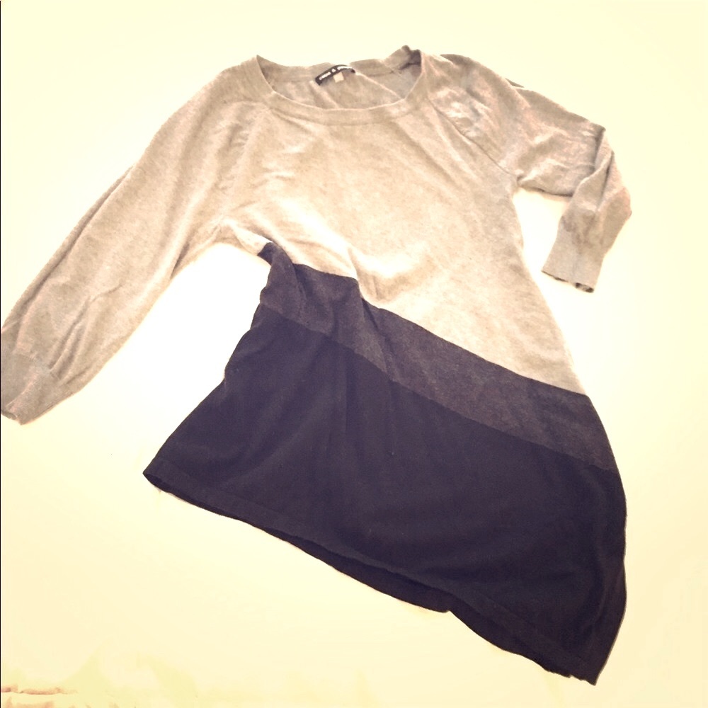 Asymmetrical sweater